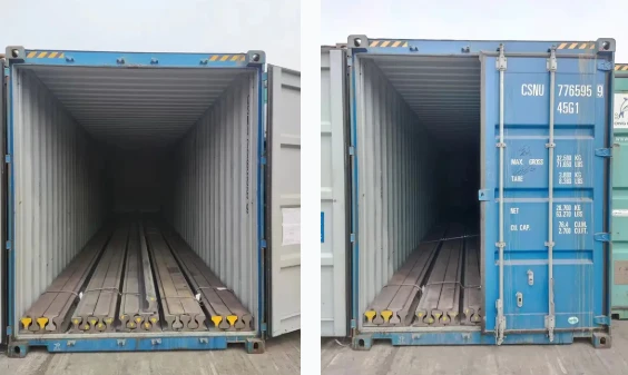 shipping of kp140 crane rail shipping of kp140 crane rail
