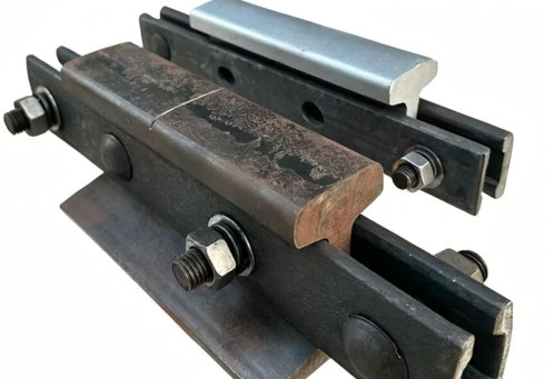 Fishplate installation Fishplate installation